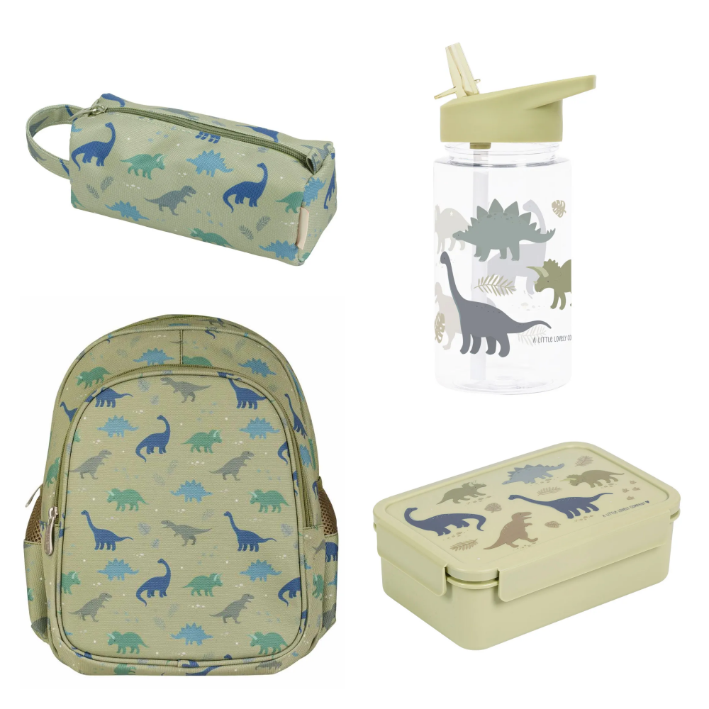 Velký balíček A Little Lovely Company - Výbava do školky - dinosauři