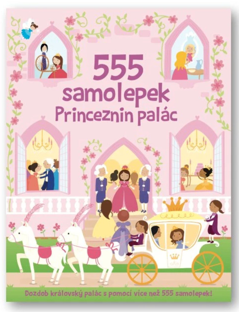 555 samolepek - Princeznin palác