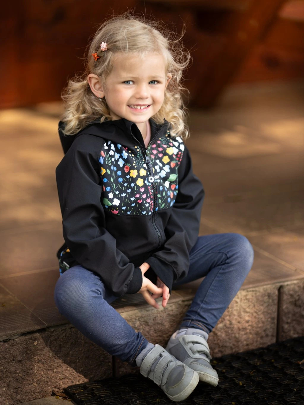 Dětská softshellová bunda bez zateplení Basic