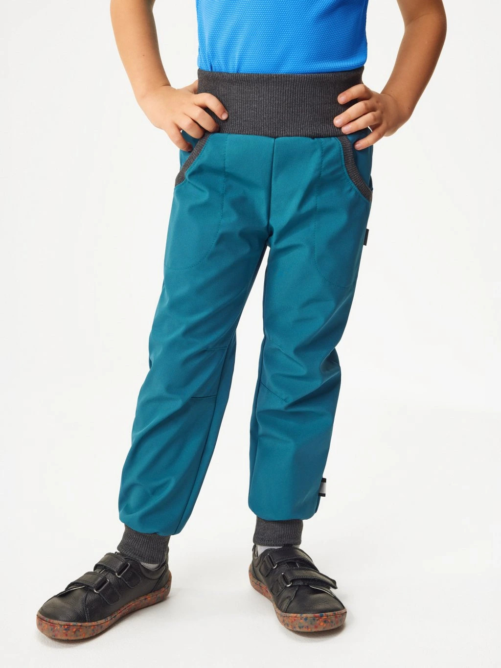 Dětské softshellové kalhoty bez zateplení Street