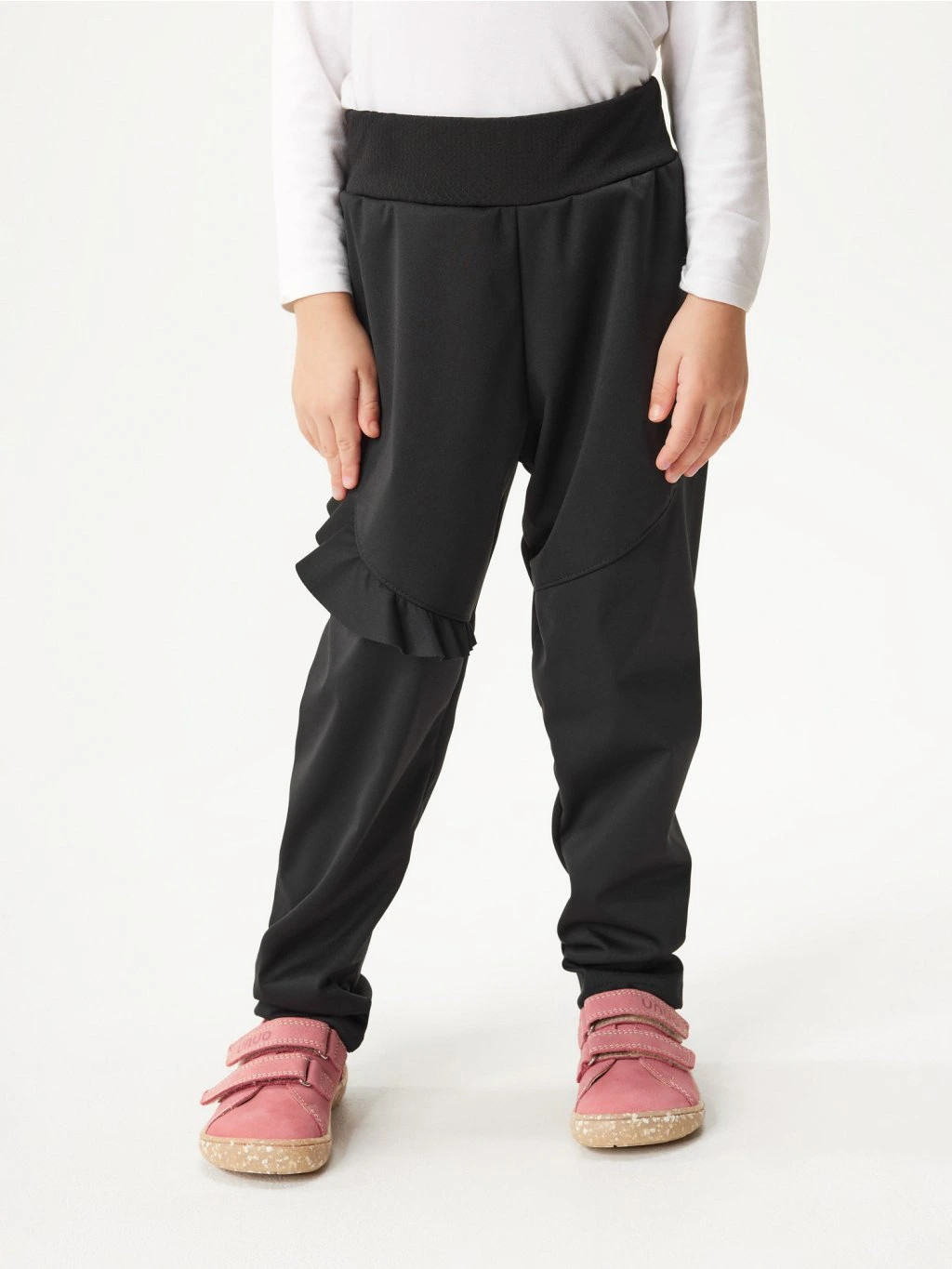 Dětské softshellové kalhoty bez zateplení pružné Fantasy