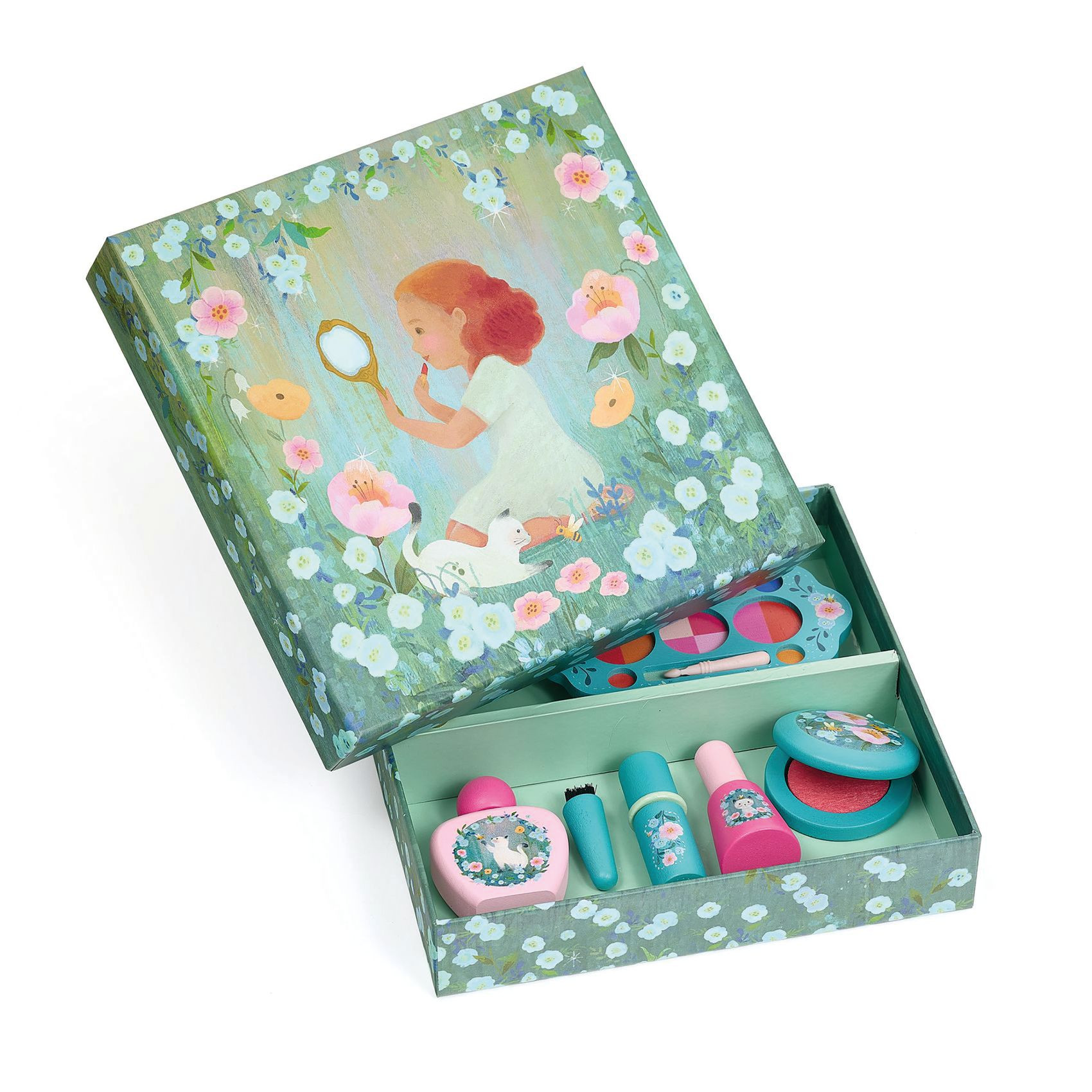 Dřevěná make up sada Kendra