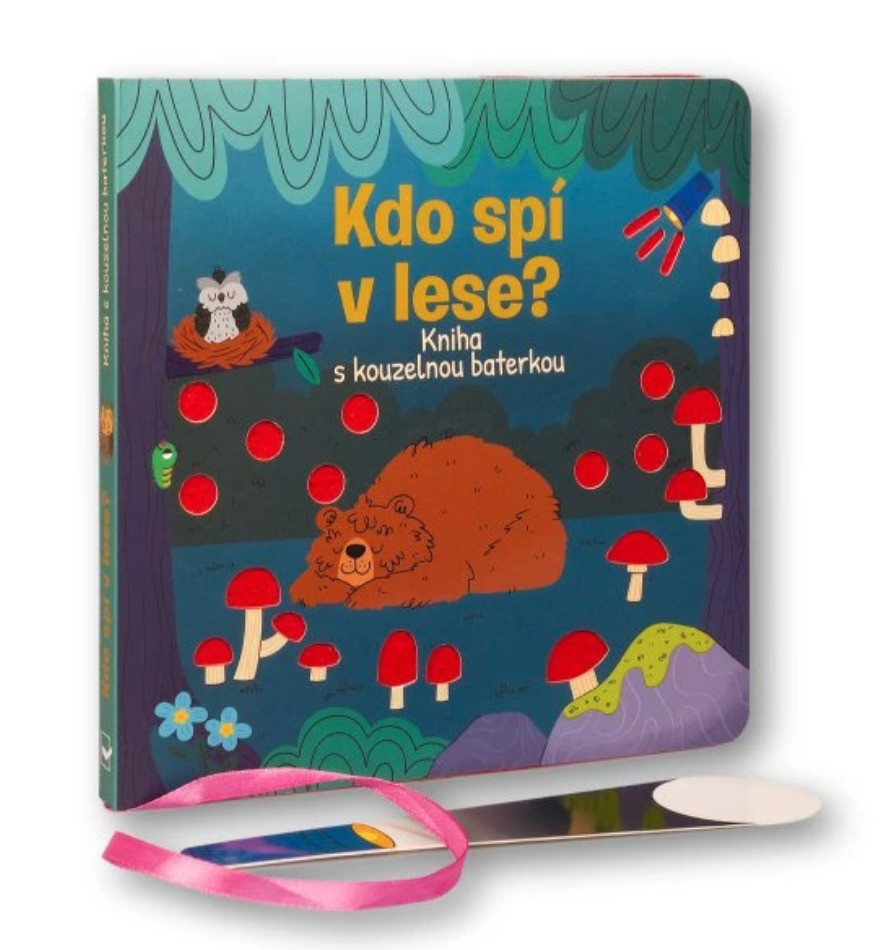 Kdo spí v lese? - Kniha s kouzelnou baterkou