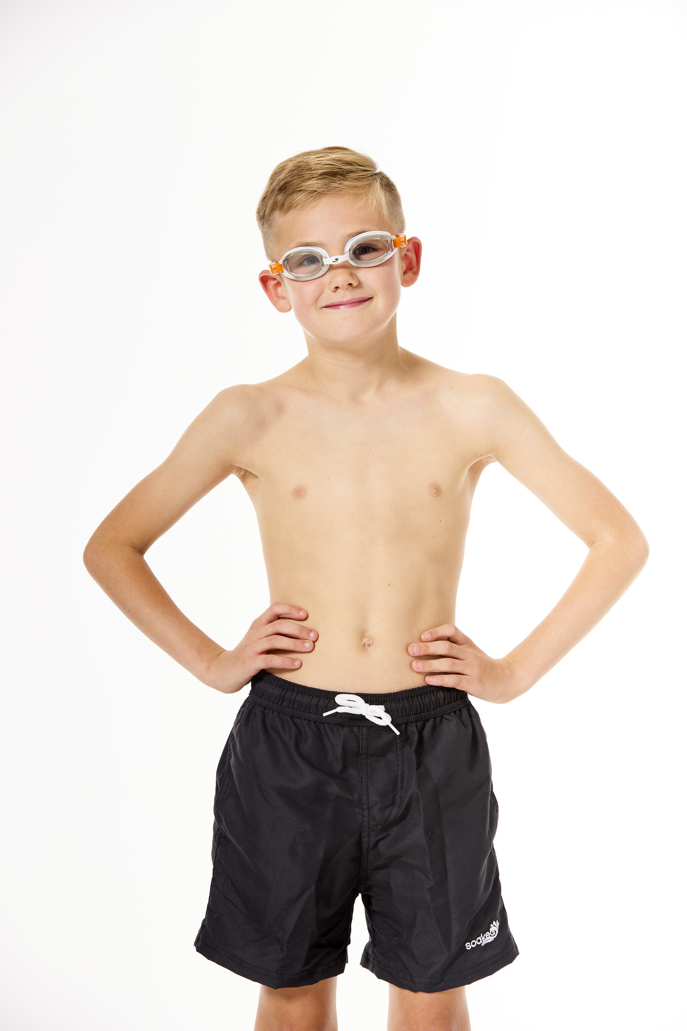 Plavecké brýle Piranha Splash About 6 - 14 let Oranžová