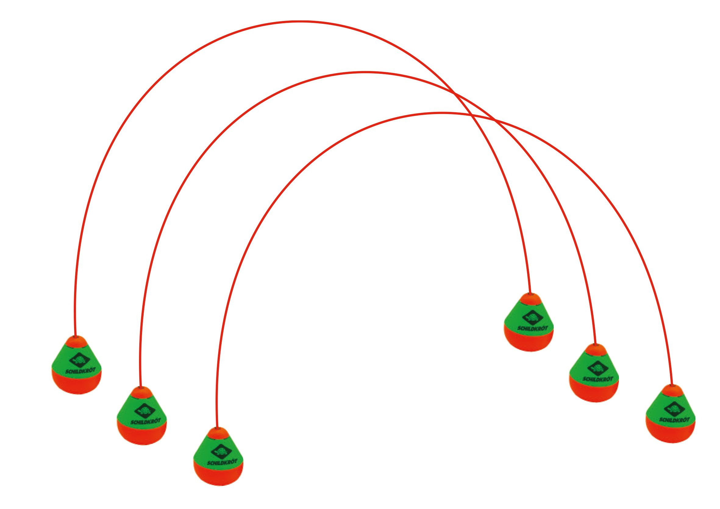 Schildkröt - potápěčské oblouky - sada 3 ks