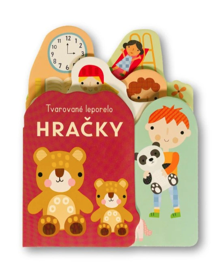 Tvarované leporelo - Hračky