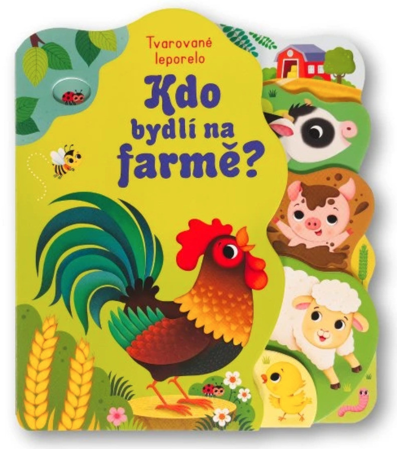 Tvarované leporelo – Kdo bydlí na farmě?