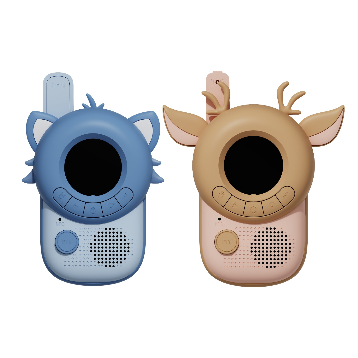 Dětské vysílačky Zoo Walkie Talkie - jelen - mýval