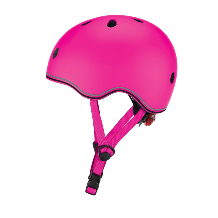 Globber dětská helma Go Up Lights XXS/XS (45–51 cm) Deep Pink