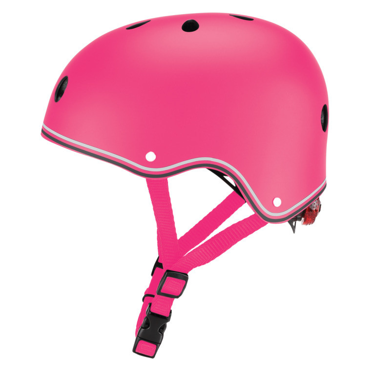 Globber dětská helma Primo Lights XS/S (48–53 cm) Fuchsia