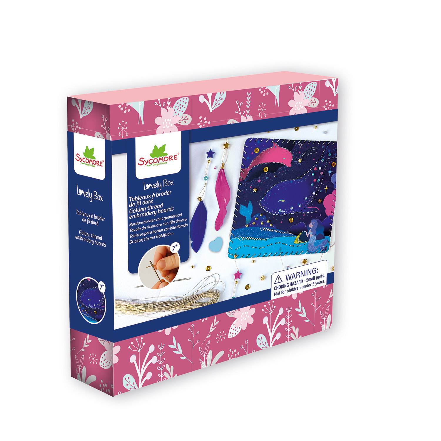 Lovely Box – vyšívaná přání