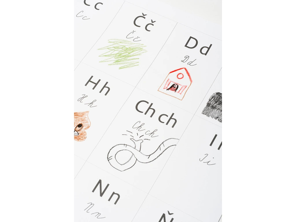 Plakát - Dokresli si abecedu