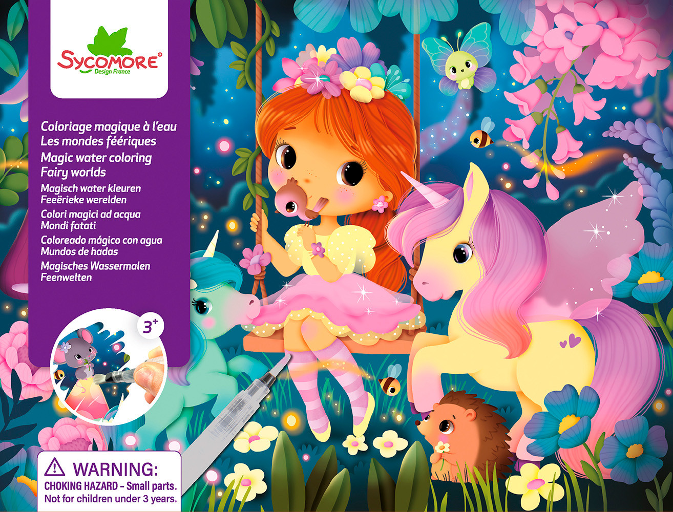 Pockets - kouzelné malování vodou - pohádkový svět