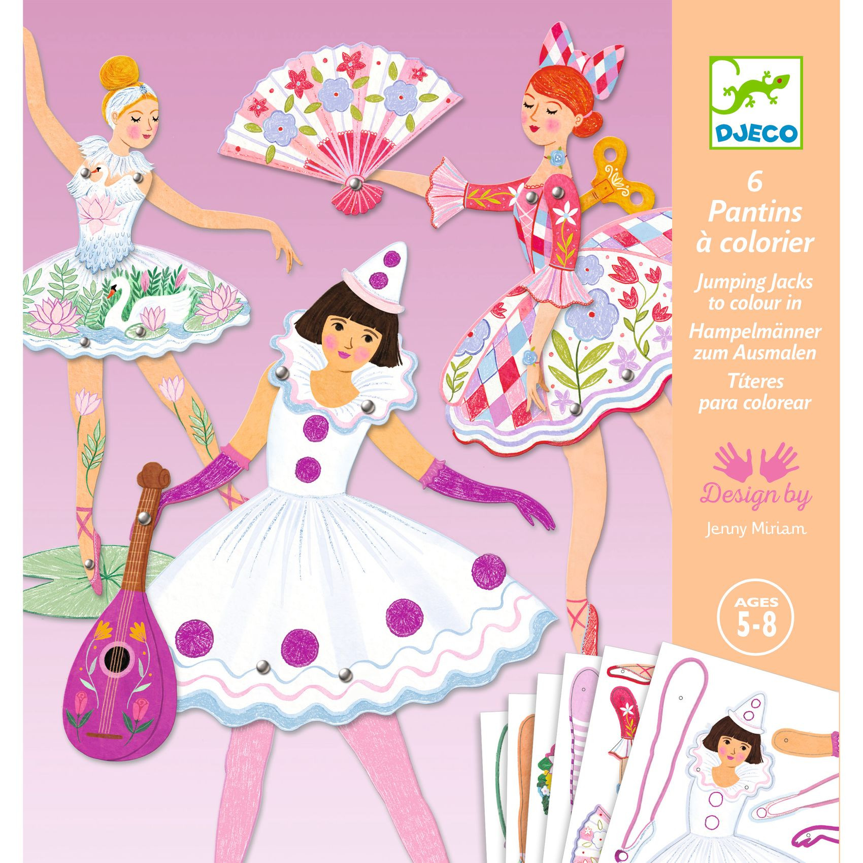 Pohyblivé figurky - baletky