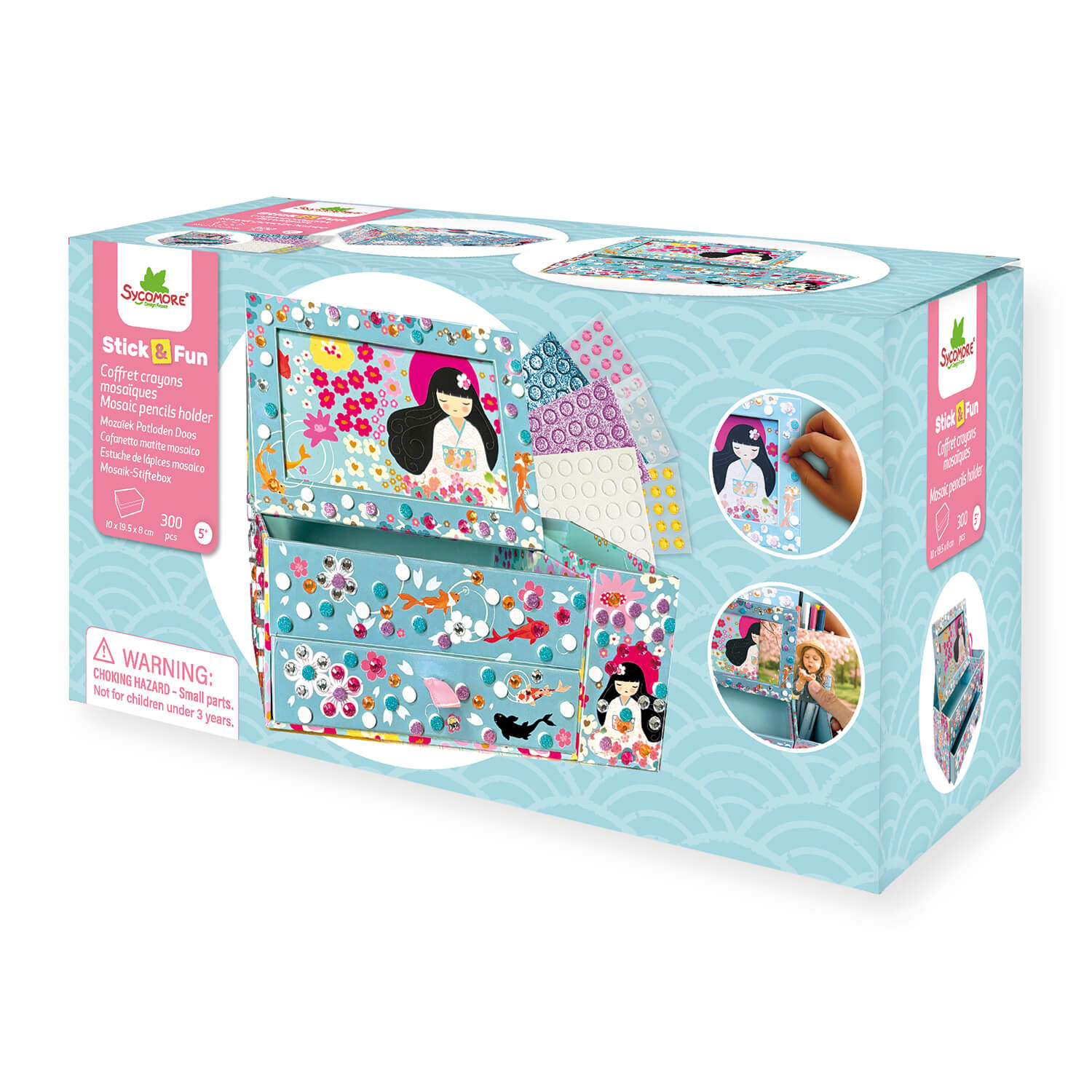 Stick & Fun - 3D mozaika - organizér na tužky