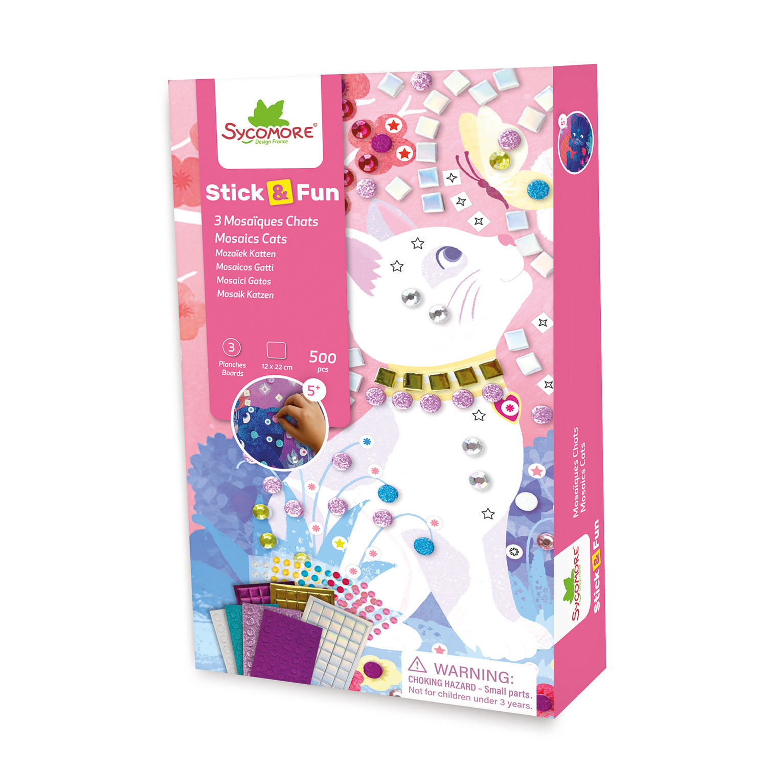 Stick & Fun – malá mozaika – kočky