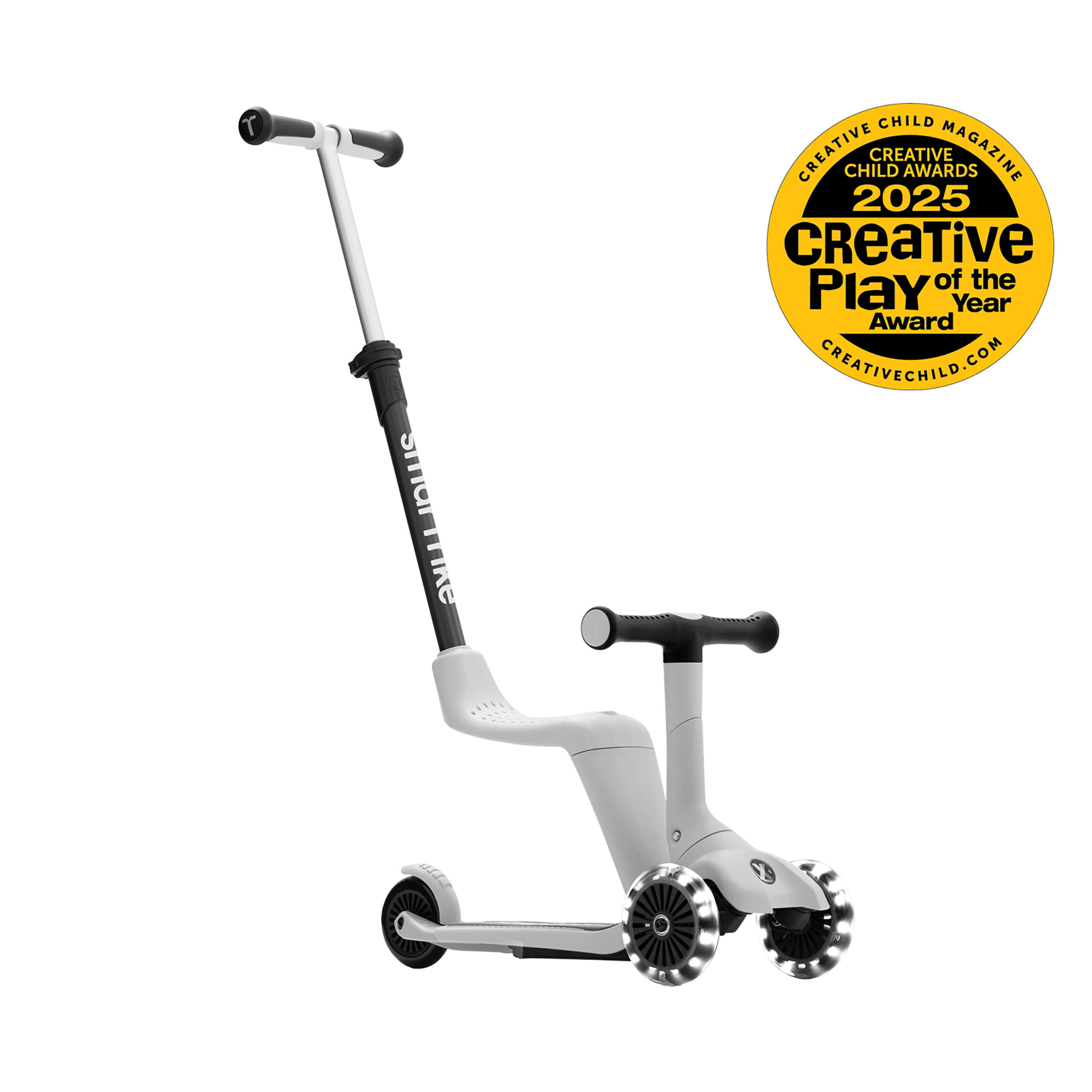 Xtend Mini-ride pearl grey - multifunkční koloběžka