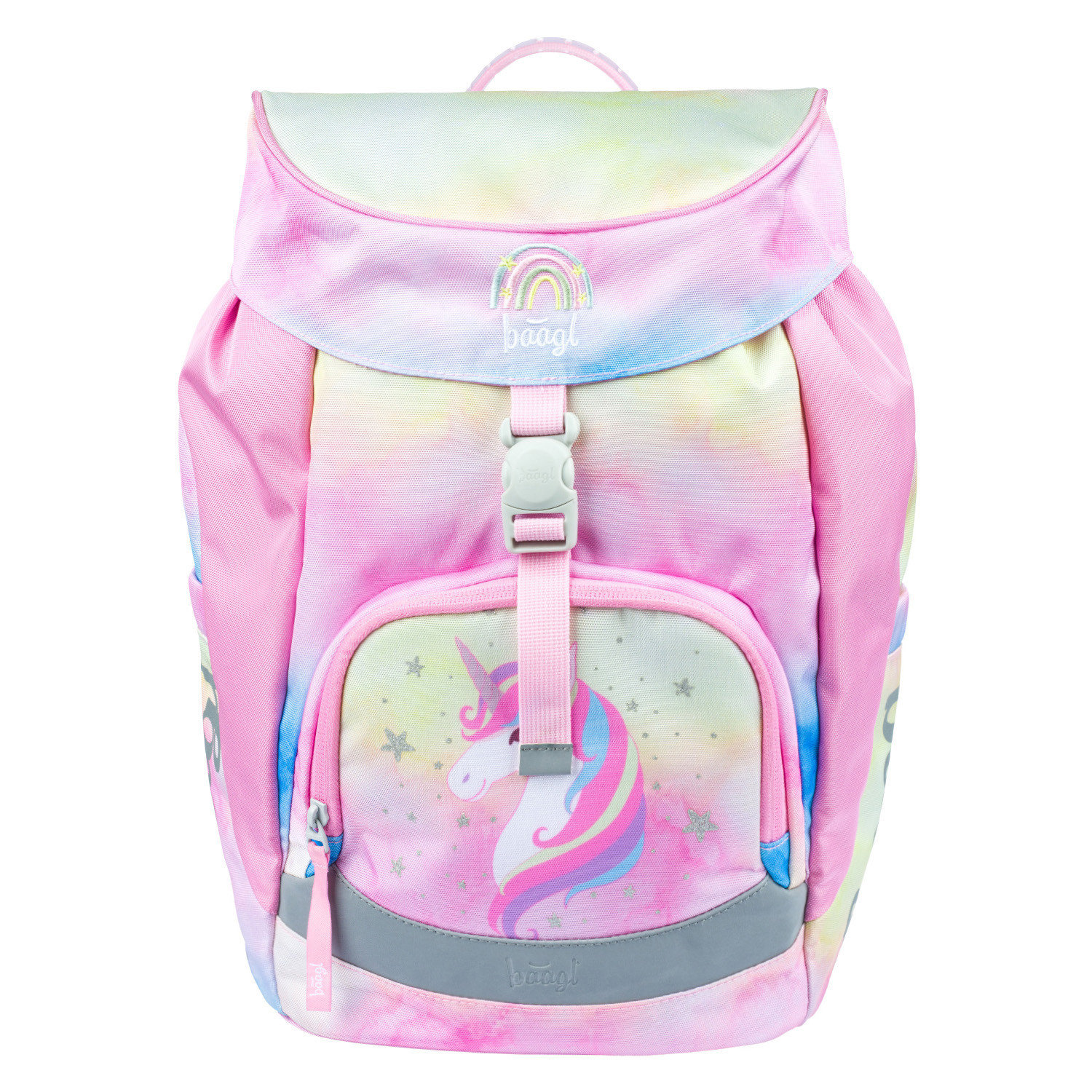 Batoh pro prvňáčky BAAGL Airy Rainbow Unicorn