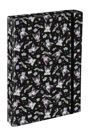 Desky na sešity A4  Jumbo BAAGL  Kuromi Black