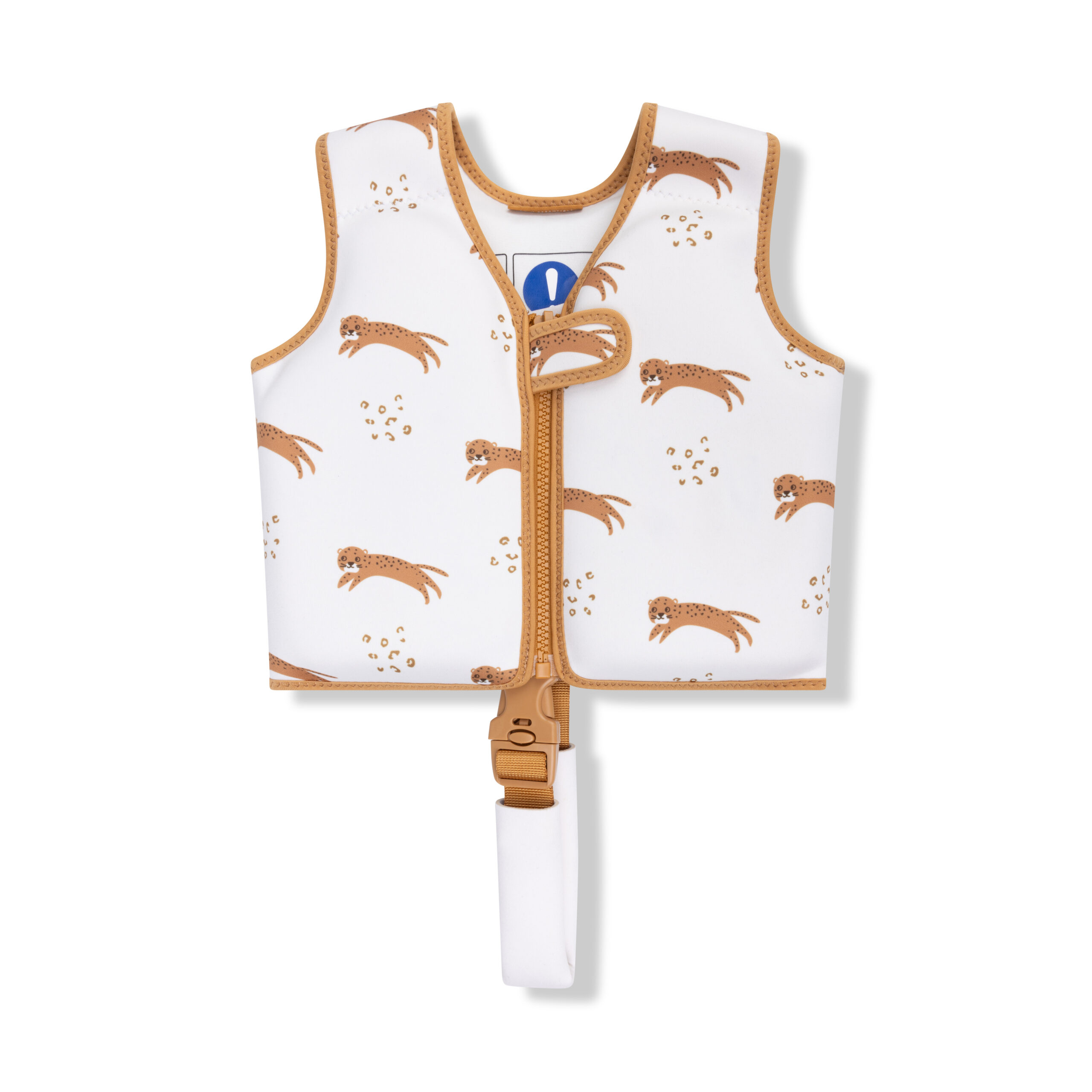 Plavecká vesta pro děti Brown Leopard 1-2 roky