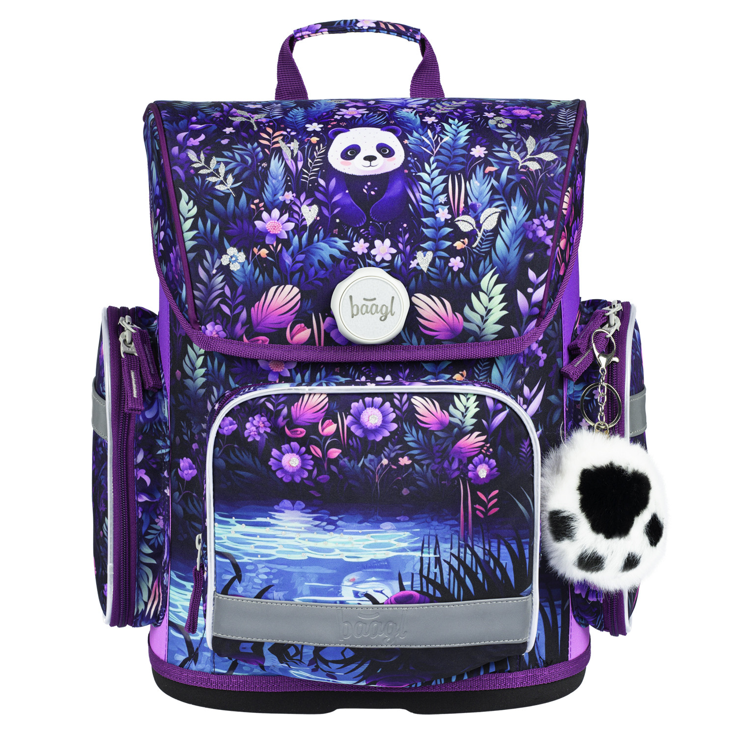Školní aktovka BAAGL Ergo Jungle Panda