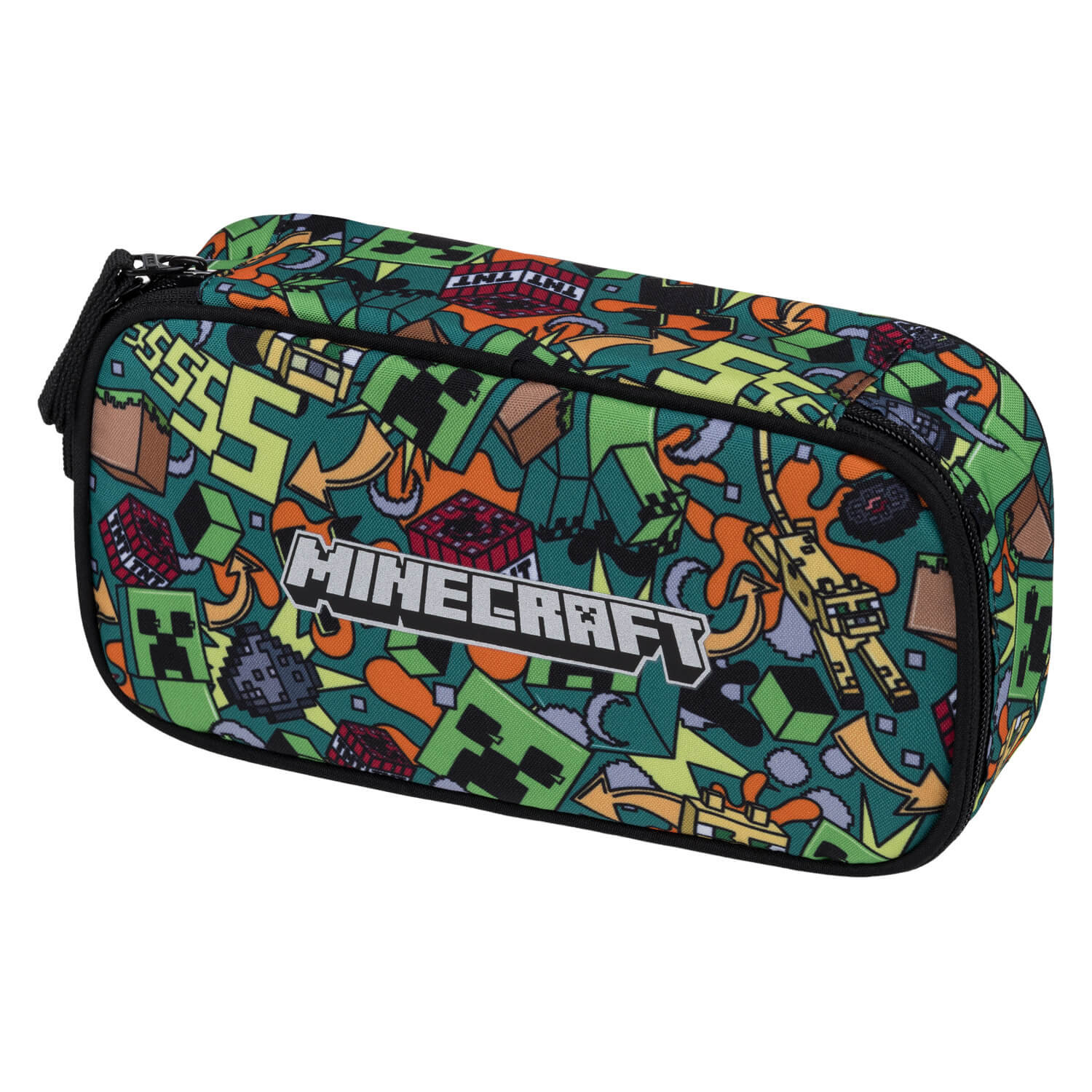 Školní penál etue BAAGL Minecraft Chaos
