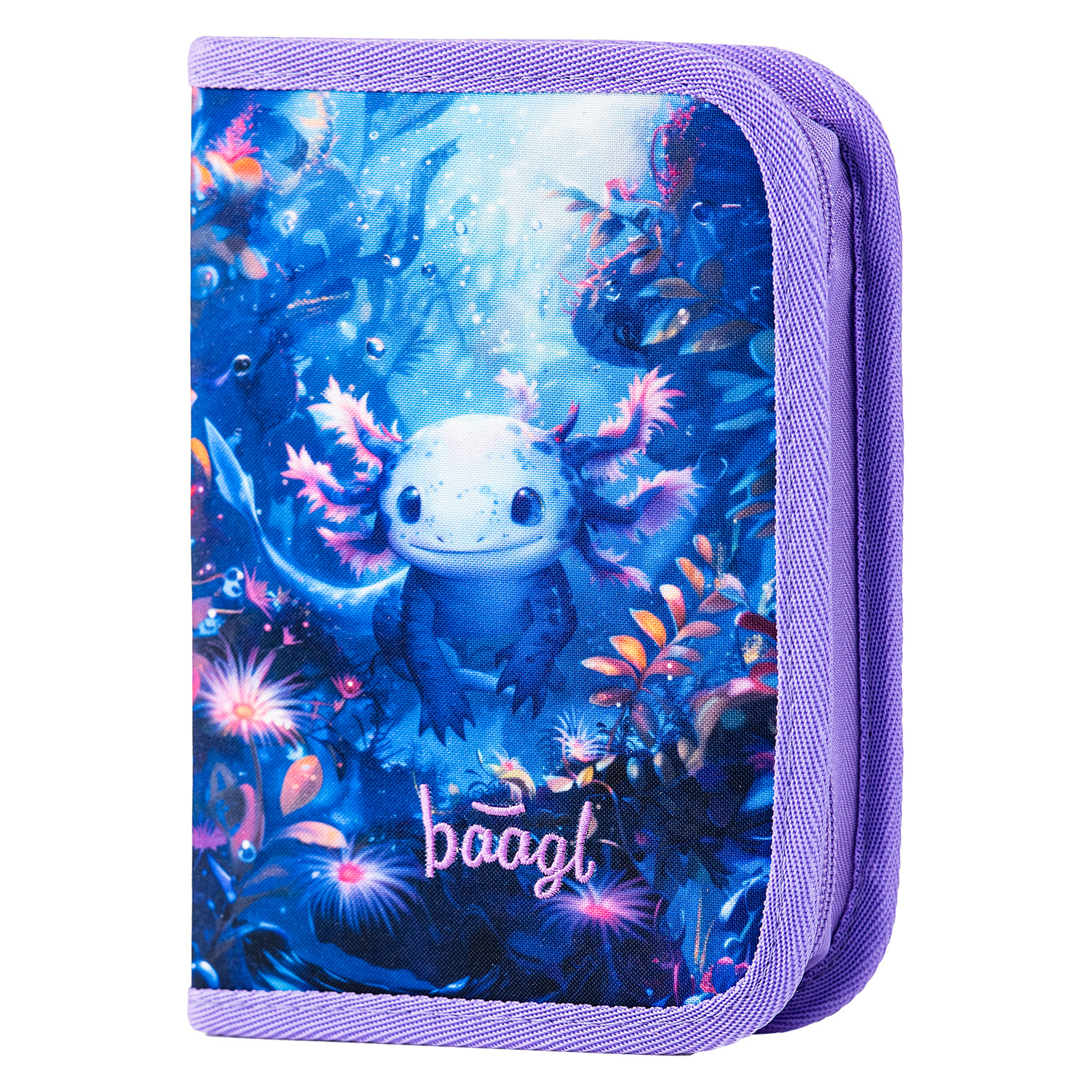 Školní penál jednopatrový BAAGL Axolotl