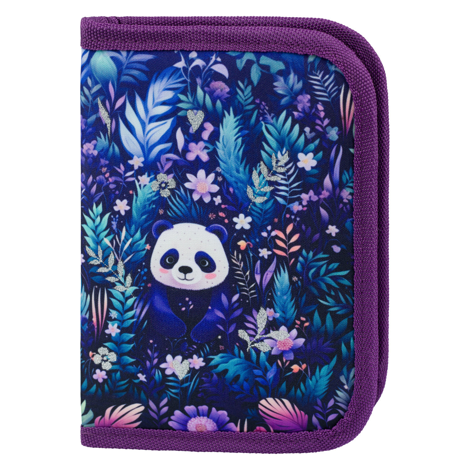 Školní penál jednopatrový BAAGL Jungle Panda